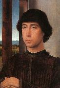 Hans Memling Portrait of a Young Man    kk Spain oil painting artist